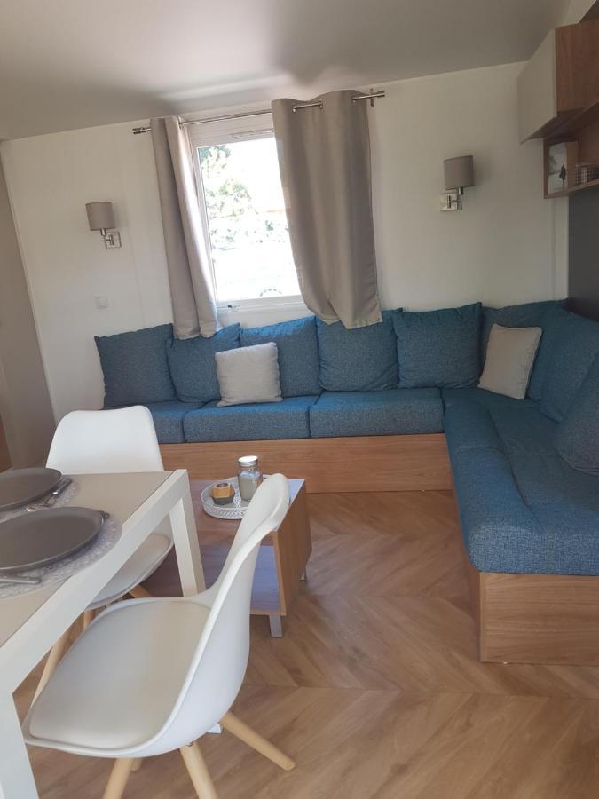 Mobilhome La Carabasse Vias Bagian luar foto